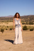 SOSPIRI IKAT - Conjunto print detalle bordado