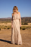 FELICITA BLOOM - Vestido boho encaje estampado mini flores