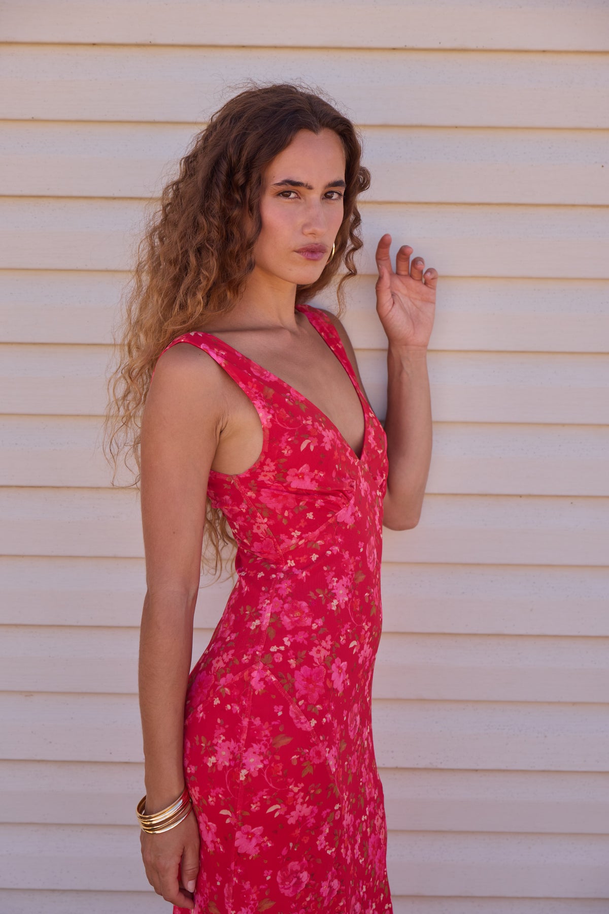 ARMONIA FLOWERS - Vestido tirantes tul flores