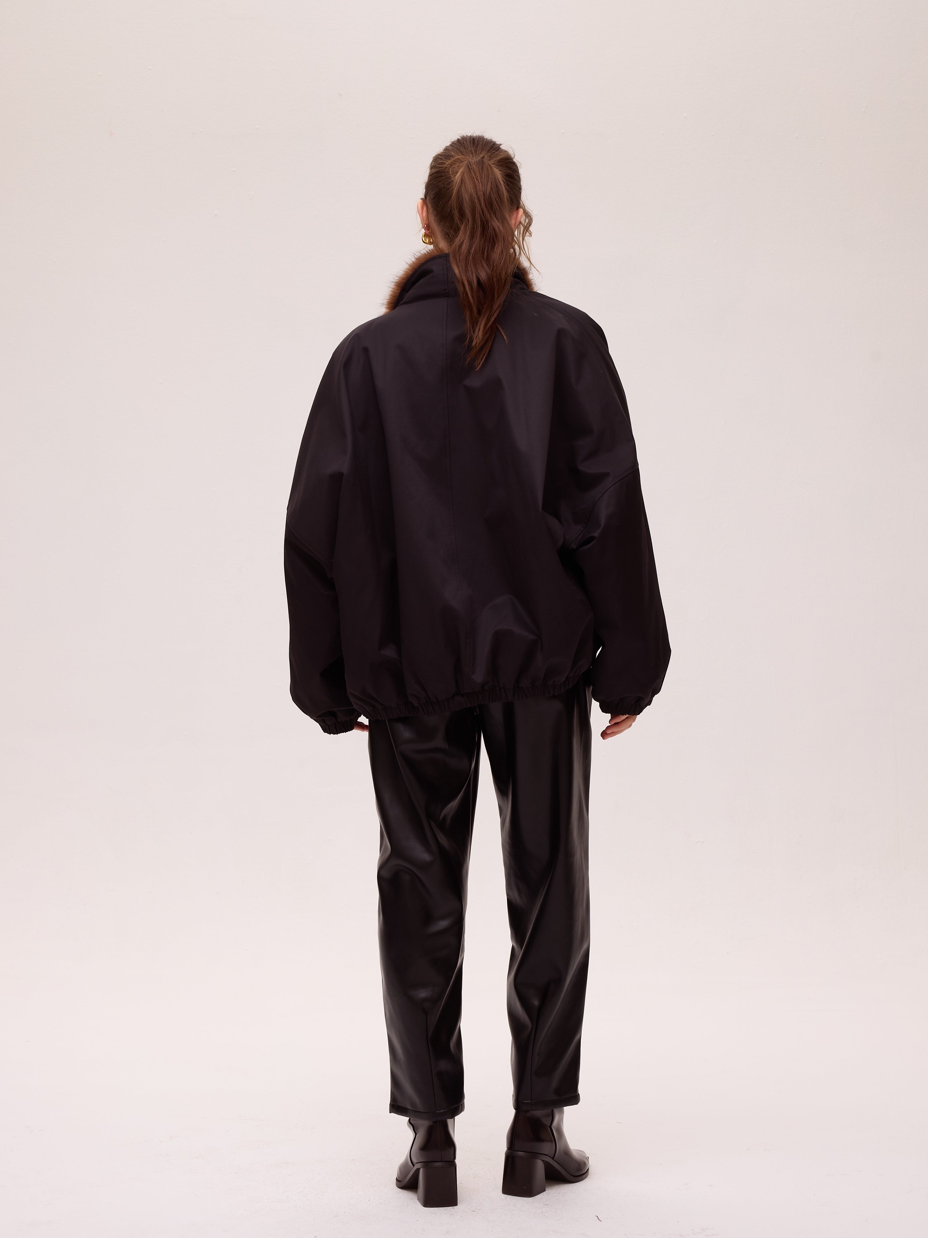 BOMBER BLACK - Bomber negra