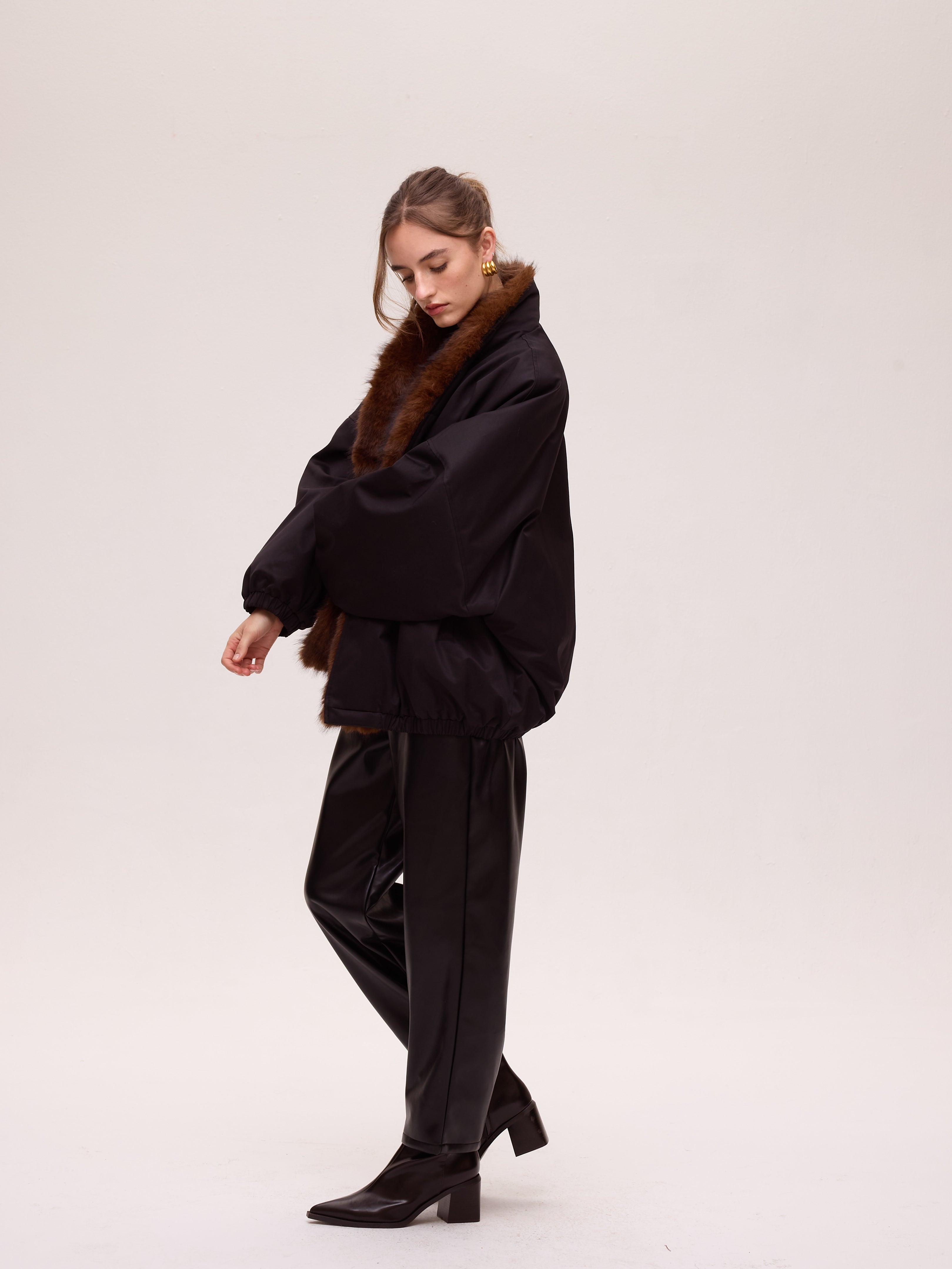 BOMBER BLACK - Bomber negra