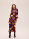 SOMBRA FLOWERS - Floral Print Midi Dress
