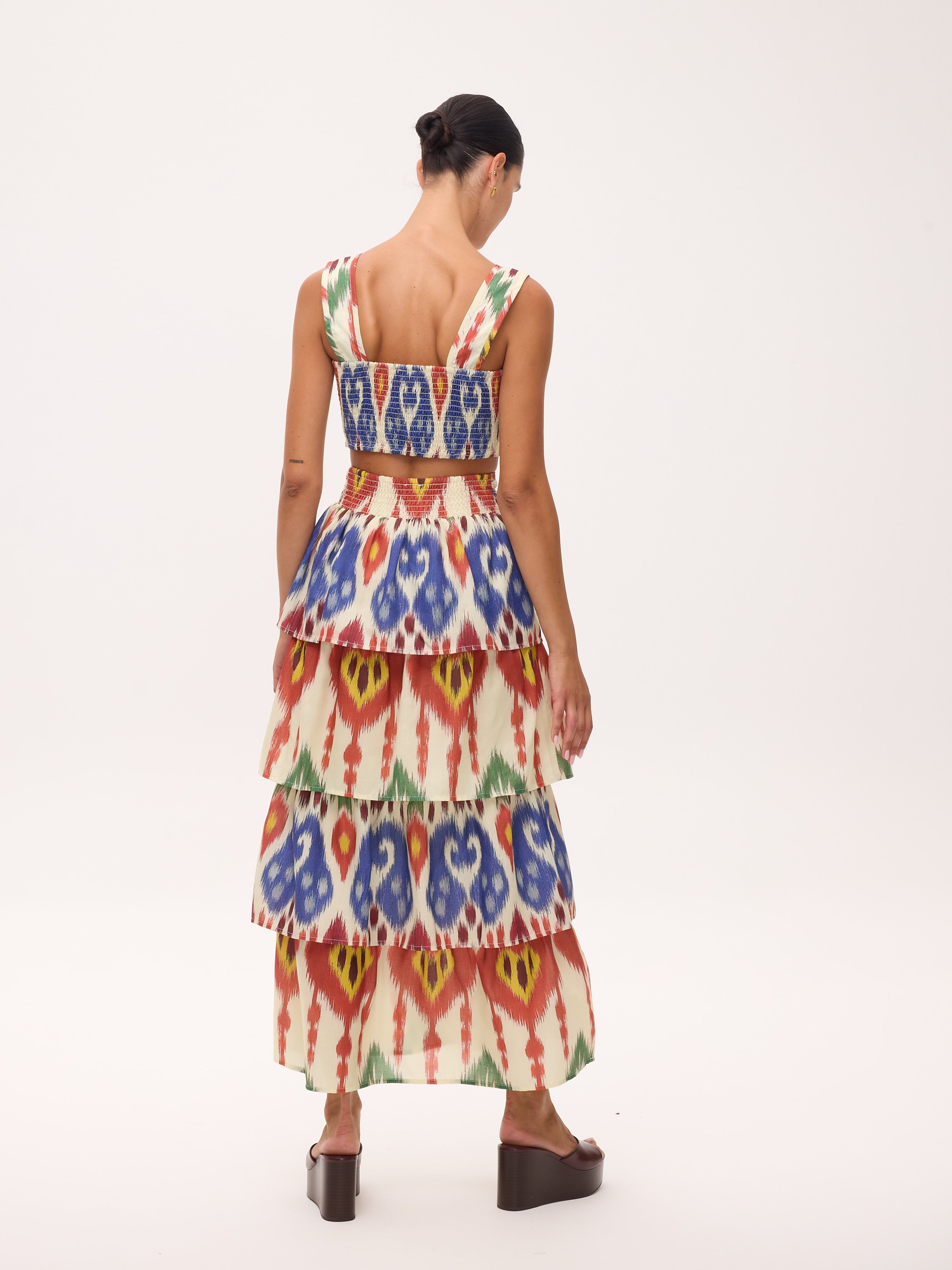 TITANIA IKAT - SET: TOP + FALDA (Top & Skirt)