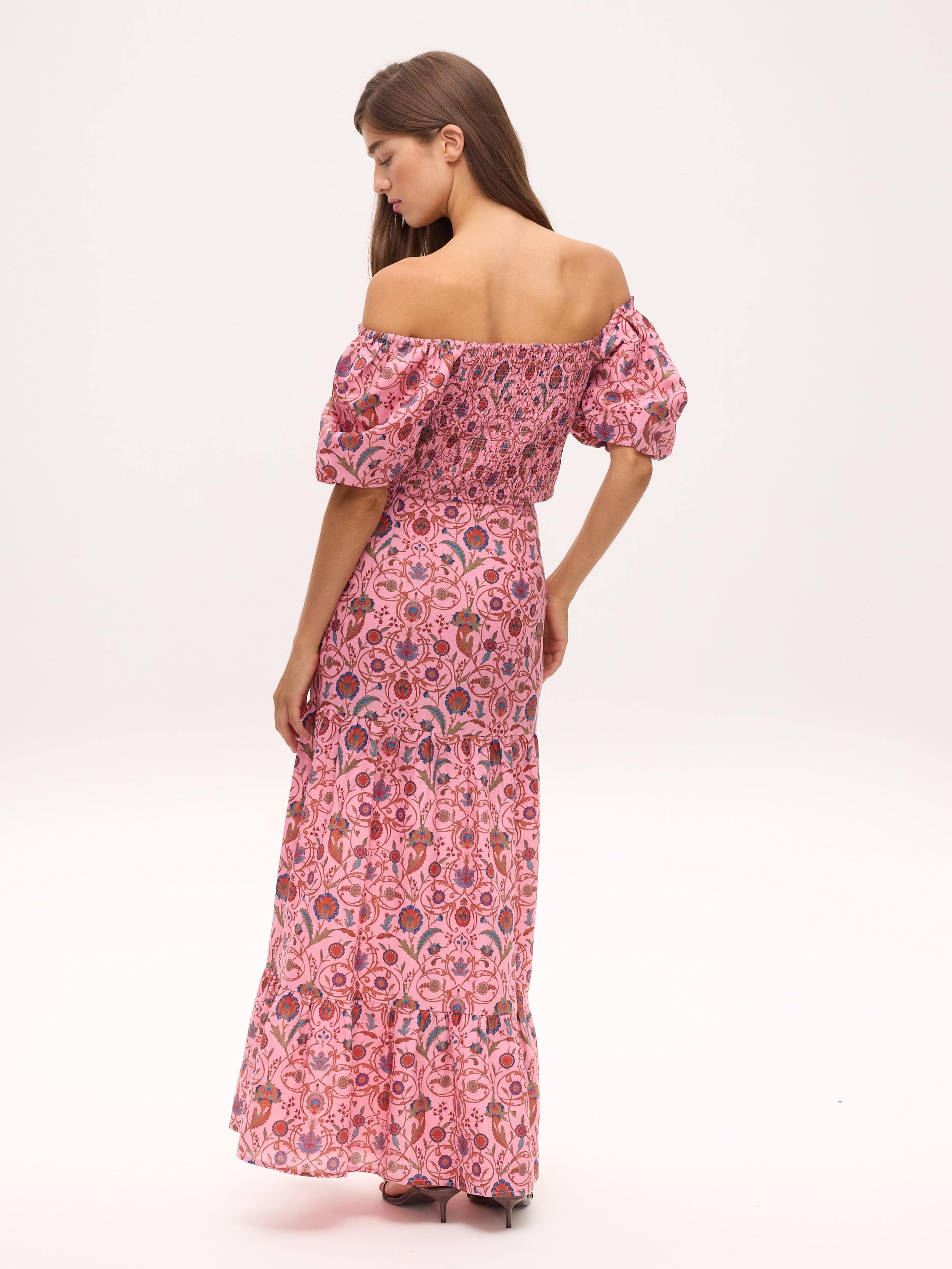 MARGARET PINK - SET: TOP + FALDA (Top & Skirt)