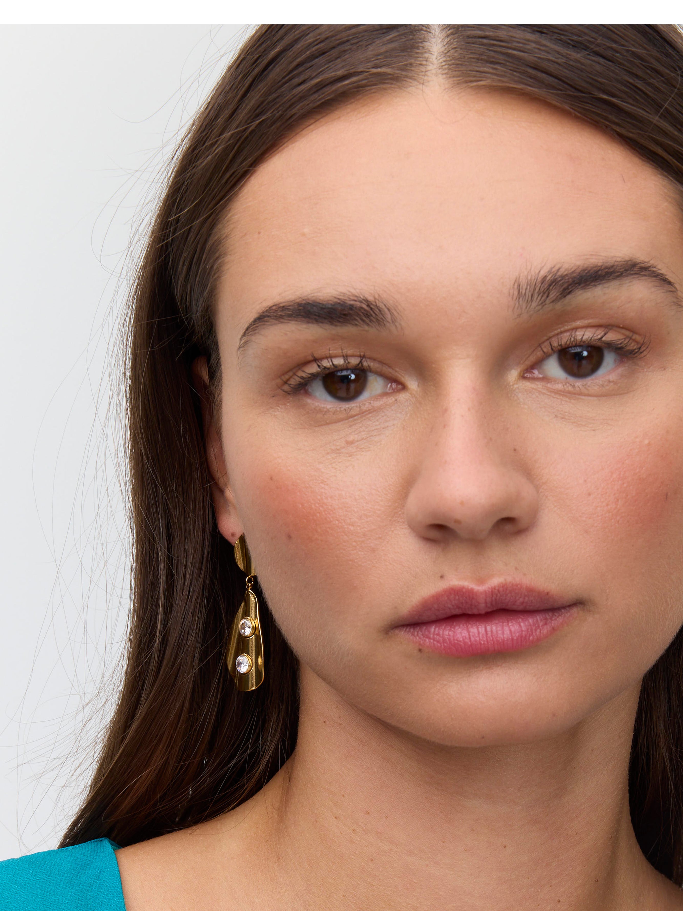 REGALIZ - Pendientes colgantes circonita