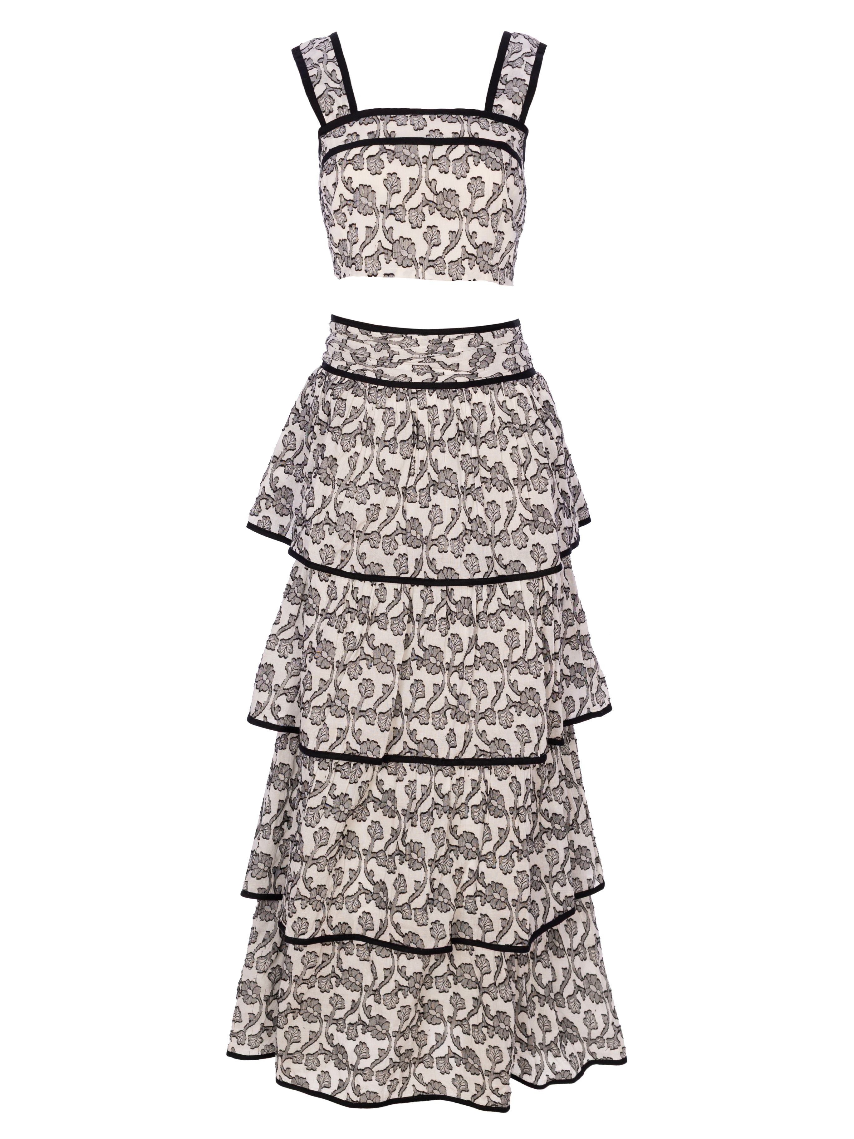 TITANIA BICOLOR - SET: TOP + FALDA (Top & Skirt)