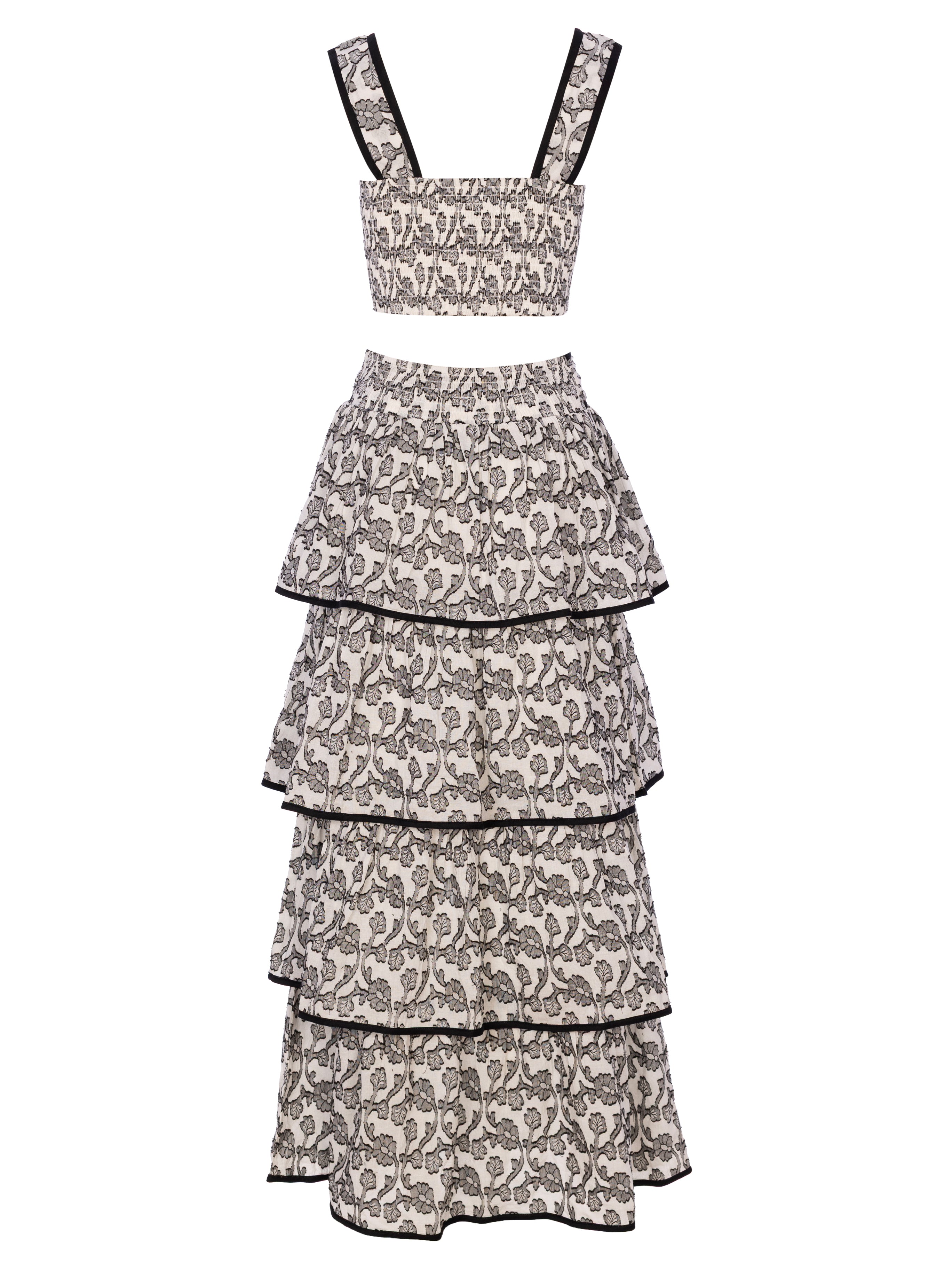 TITANIA BICOLOR - SET: TOP + FALDA (Top & Skirt)