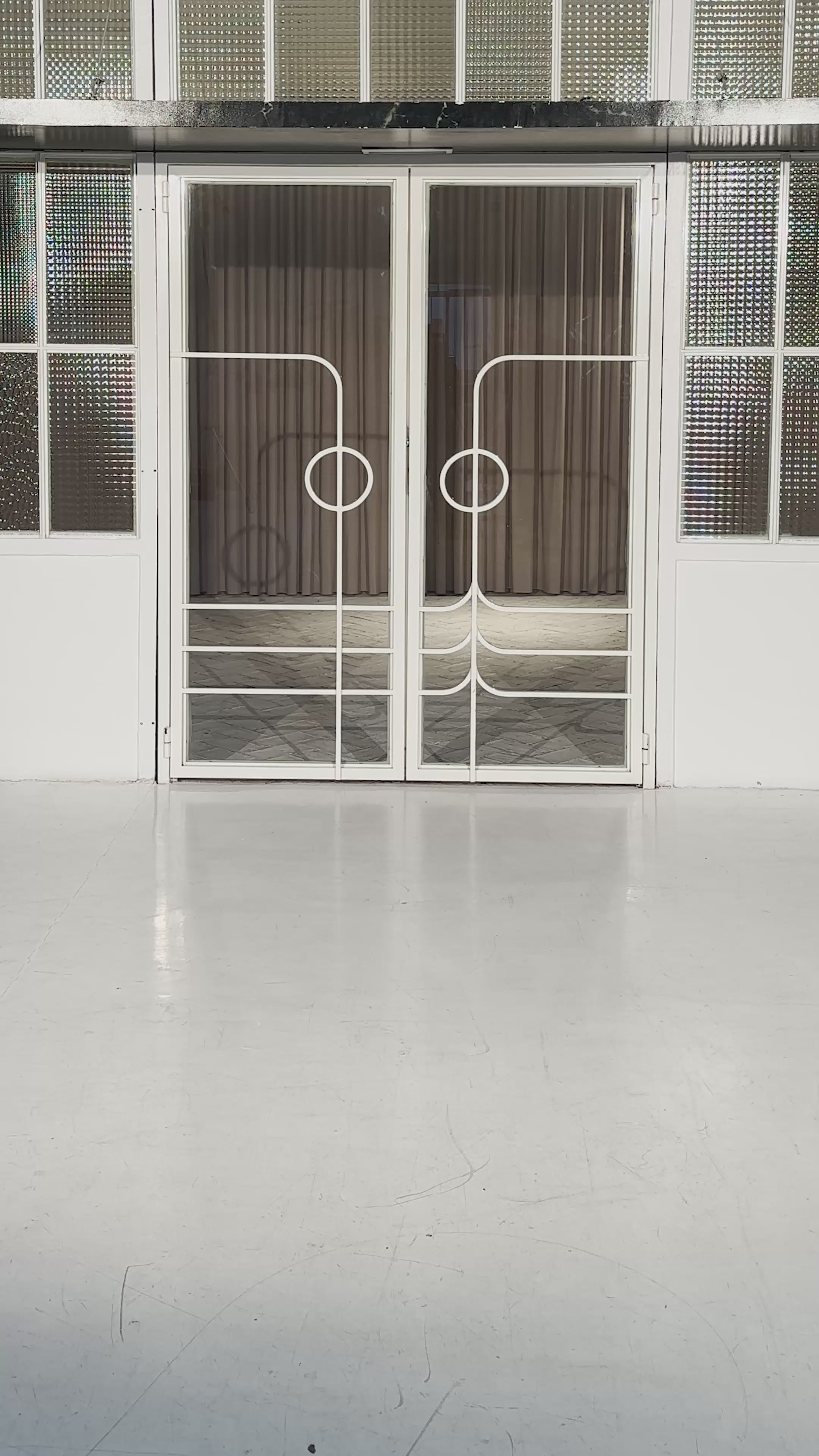 ASTRA VELVET - Top flocado escote envolvente color terracota