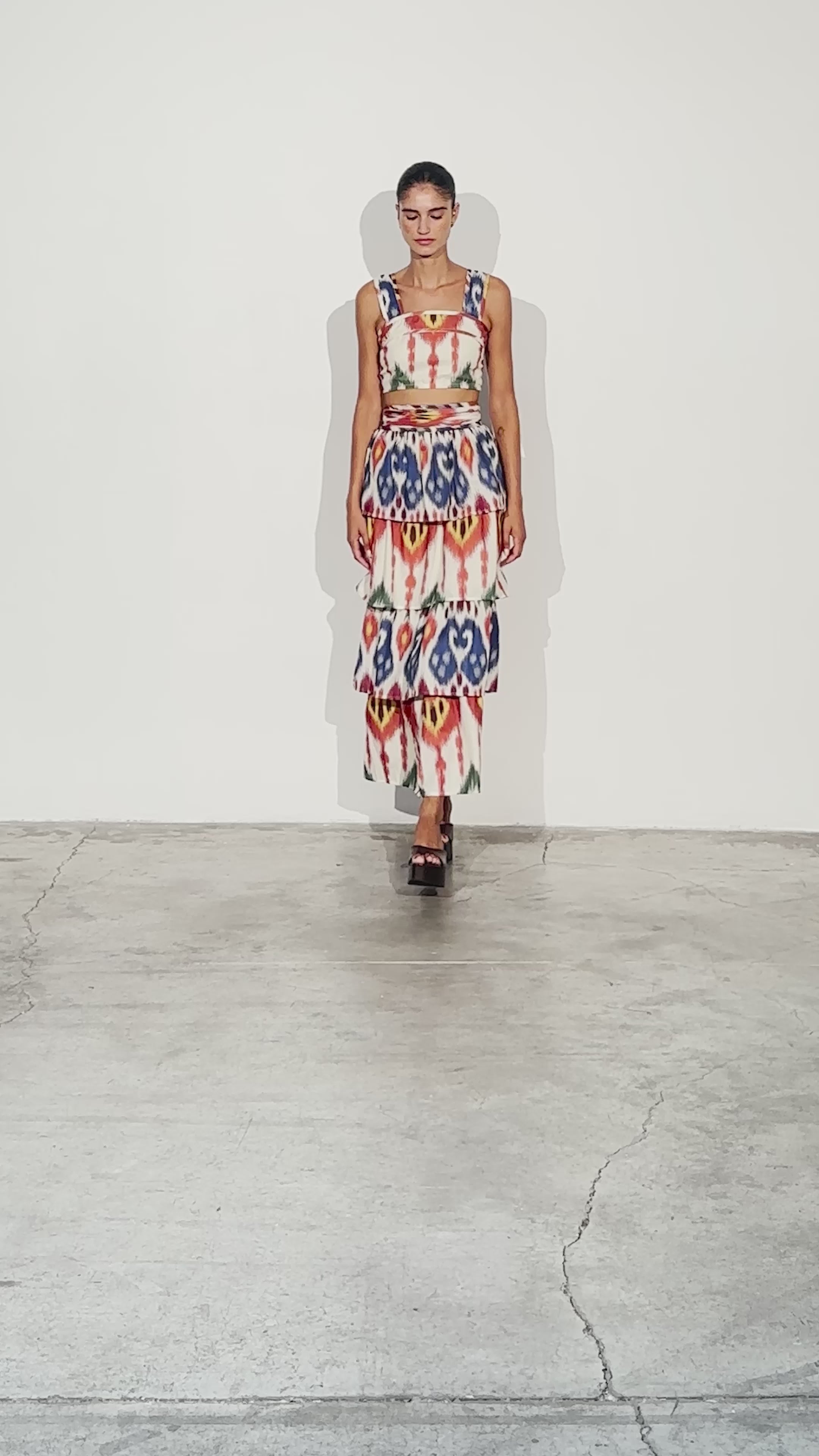 TITANIA IKAT - SET: TOP + FALDA (Top & Skirt)