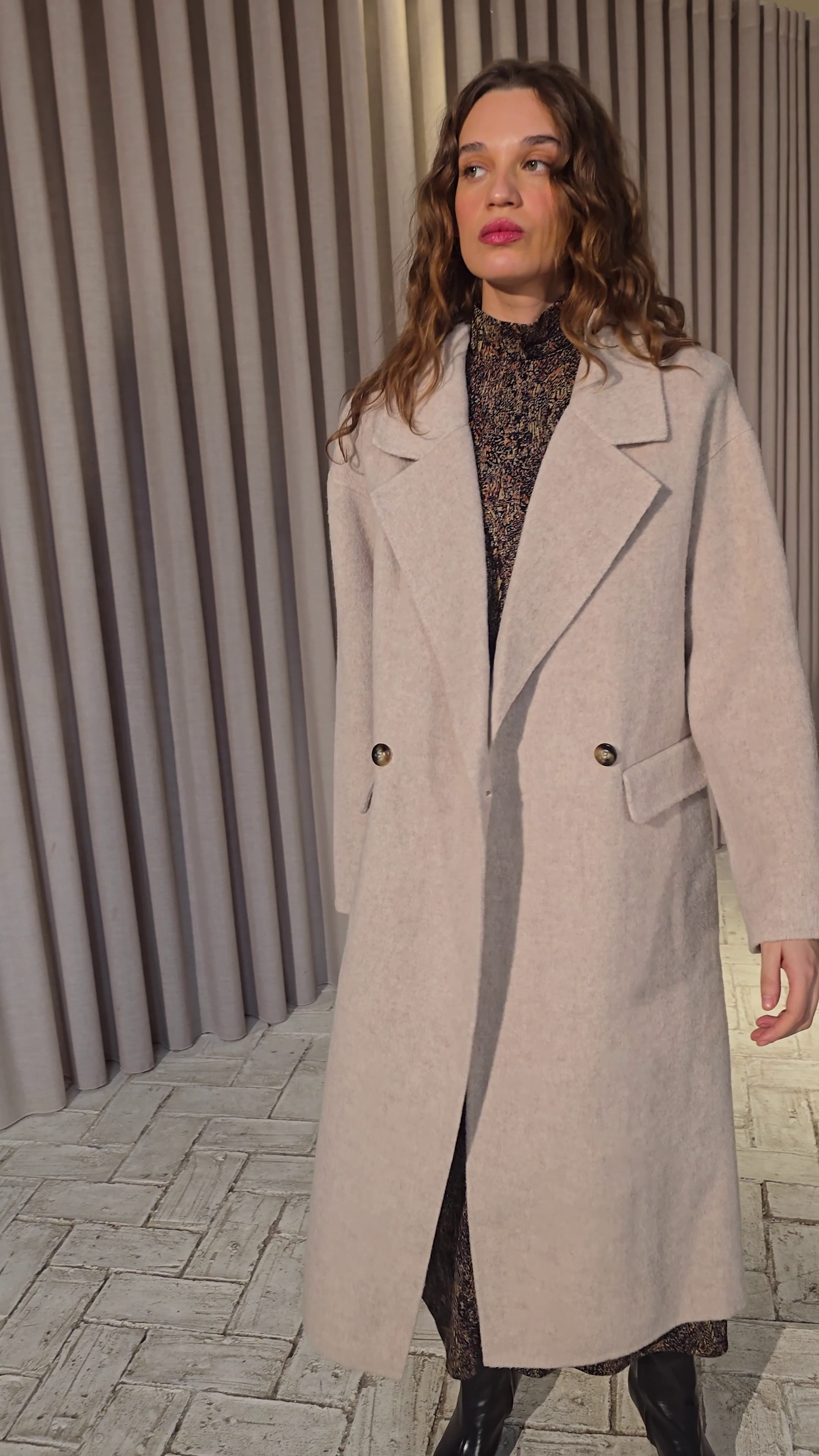 CHIARA LUREX - Vestido tejido punto lurex multicolor